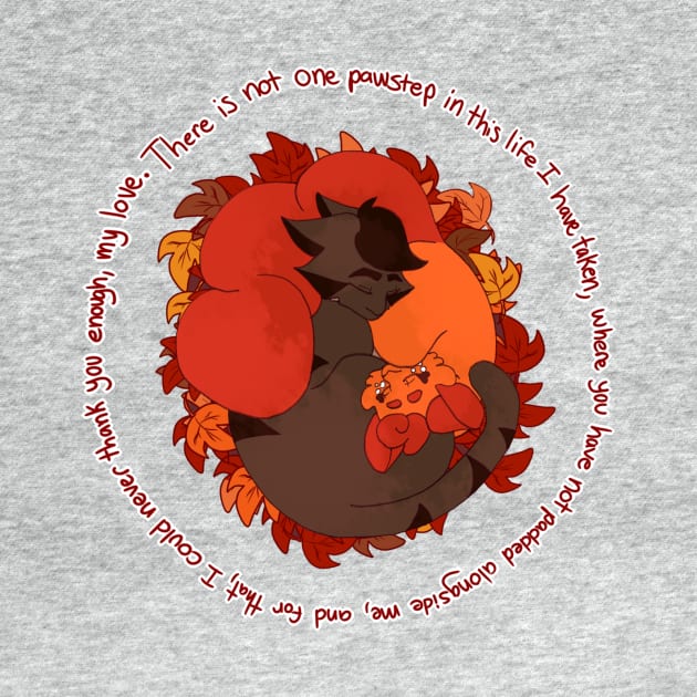 Squirrelflight and Bramblestar by 6luestar